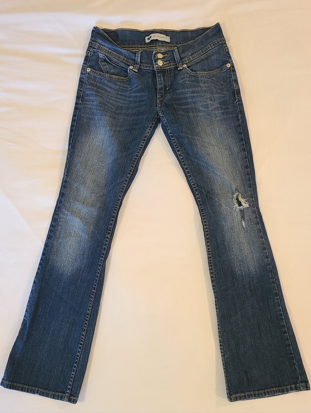 Y2K Vintage Levi's 524 Too Superlow Bootcut Jeans 5M 27x32